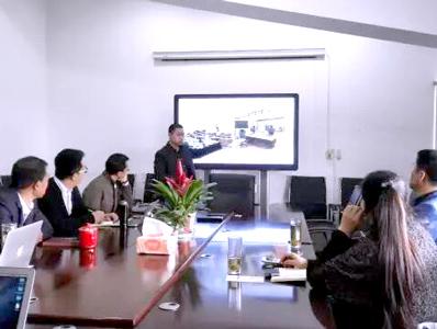 北京中瑞盛世投資公司蒞臨新天杰股份考察調研